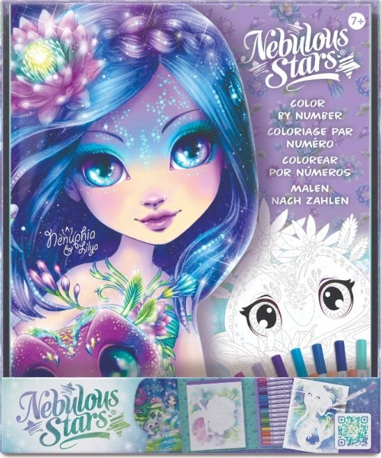 Nebulous Stars NEBULOUS STARS coloring book Color by Number, 11381