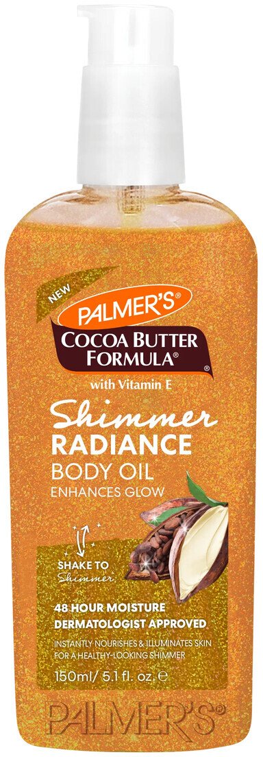 Palmer's Cocoa Butter Formula Shimmer Radiance Body Oil olejek rozświetlający z drobinkami 150ml