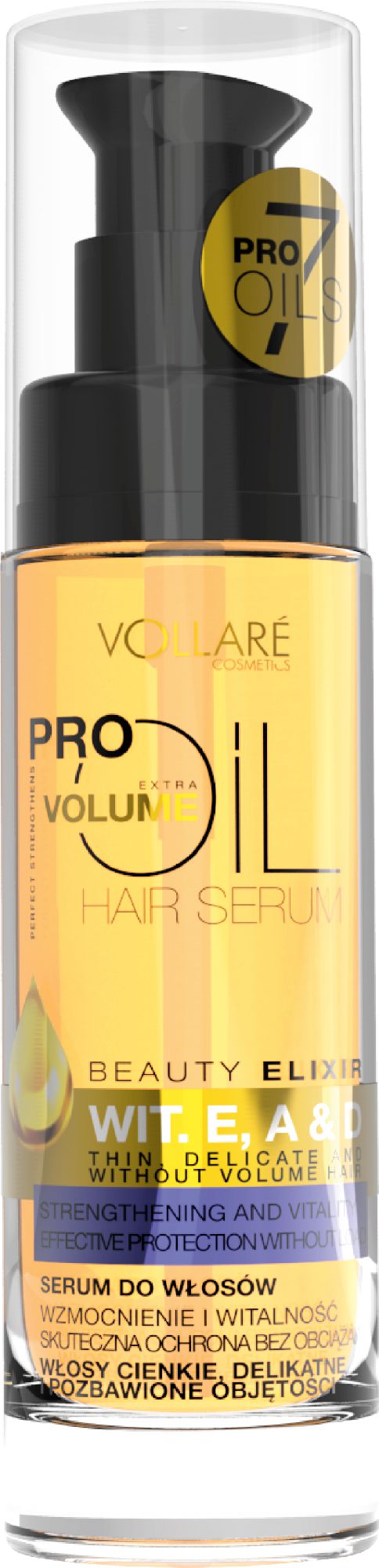 Vollare Pro Oils Extra Volume Serum do włosów cienkich i delikatnych 30ml