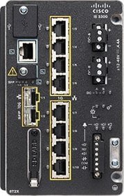 Switch Cisco Cisco Catalyst IE-3300-8T2X-E łącza sieciowe Zarządzany L3 Czarny