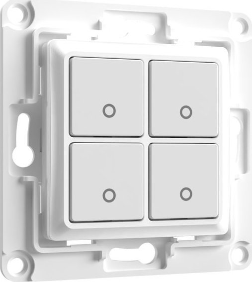 Shelly Home Shelly Accessories "Wall Switch 4" Wandtaster 4-fach Weiß
