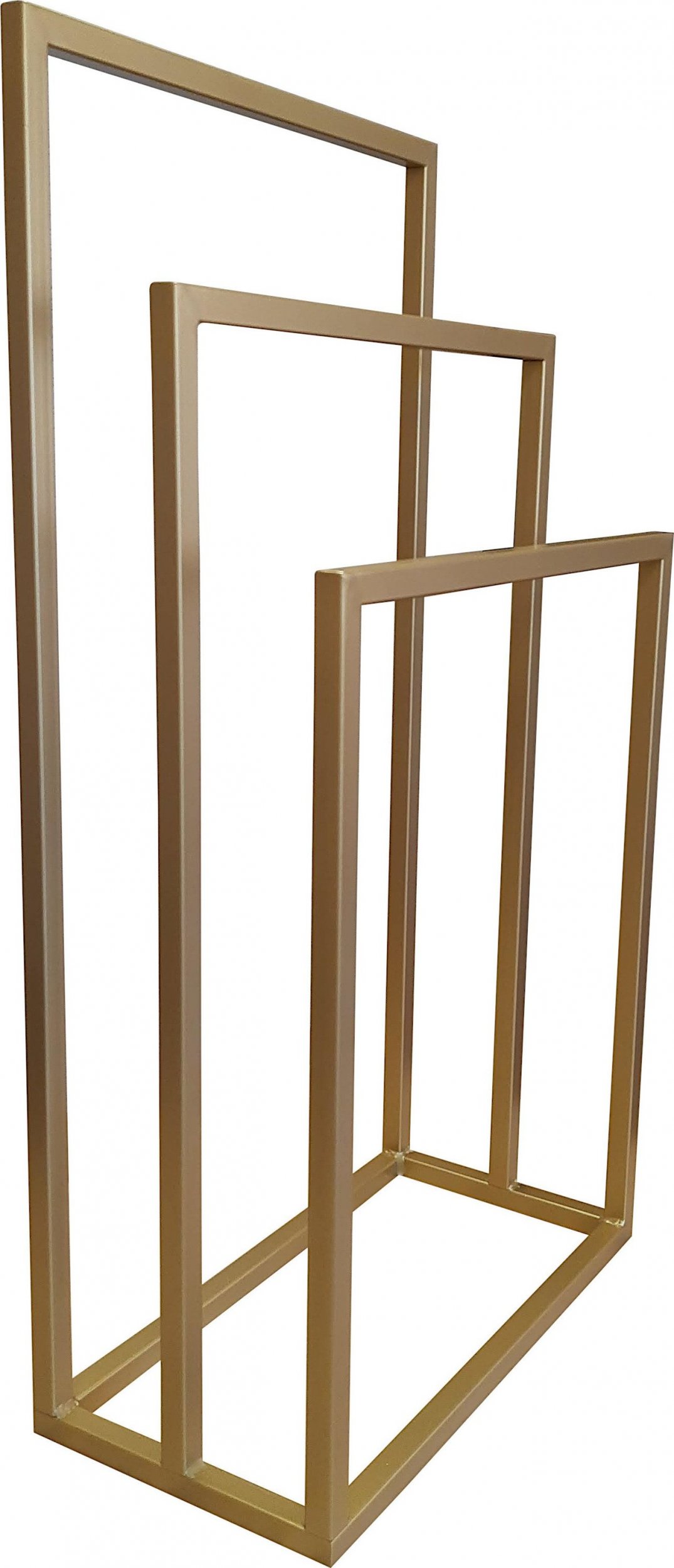 Atos Stojak na ręczniki wieszak złoty LOFT 20mm