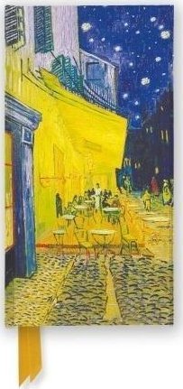 Notatnik linia TW Taras kawiarni w nocy Vincent