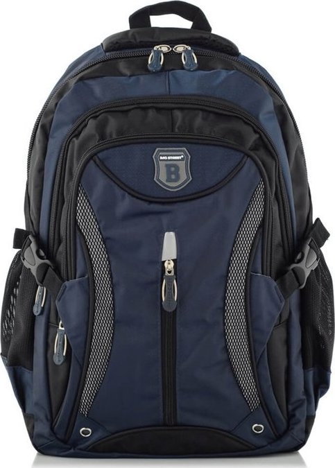 Bag Street Plecak do Pracy Męski 20L Granatowy 67N