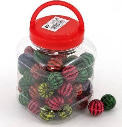 Adar Kulki kauczukowe słoik Arbuz 3,2 cm