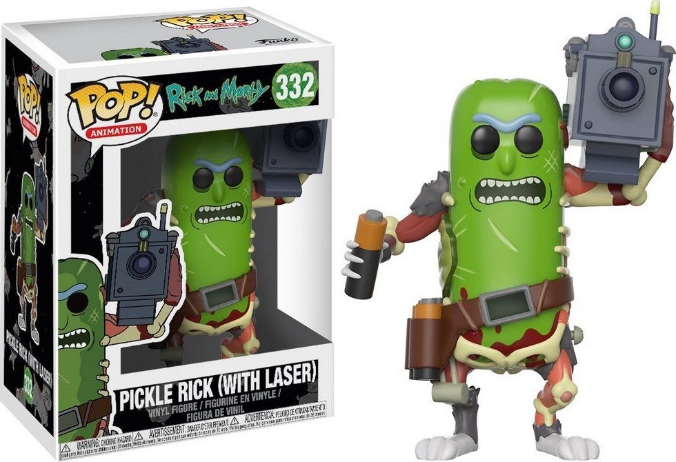 Figurka Funko Pop funko pop! animation rick and morty pickle rick with laser