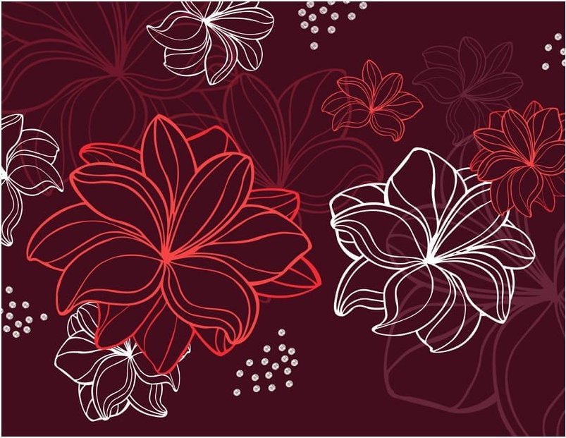 DecoNest Fototapeta - Vernal flora - 300X231