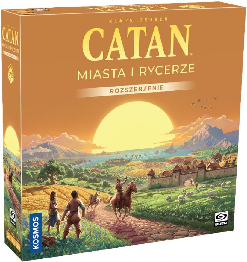 Galakta Dodatek do gry Catan: Miasta i Rycerze (edycja 2025)