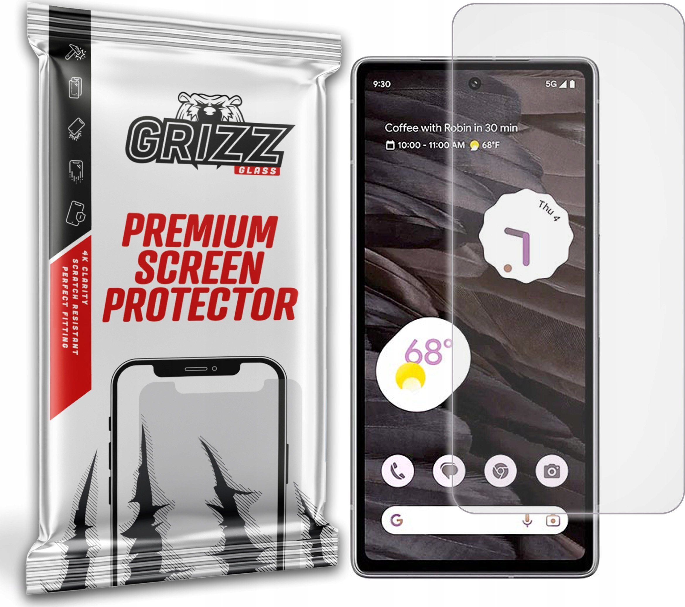 GrizzGlass Folia matowa GrizzGlass PaperScreen do Google Pixel 7a