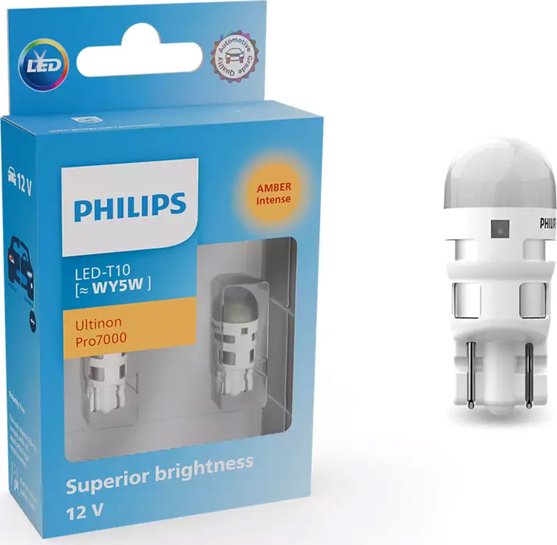 Osram Żarówki Philips LED Ultinon Pro7000 WY5W AU70 12V