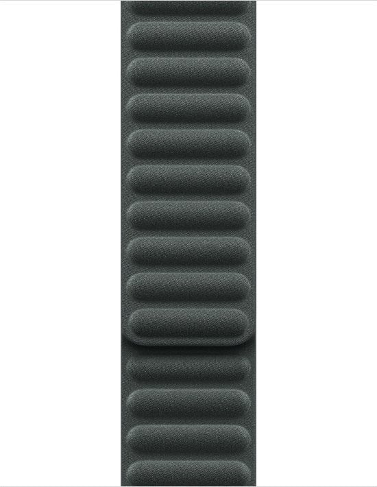 Apple Pasek karbowany magnetyczny w kolorze wiecznej zieleni do koperty 41 mm - rozmiar M/L