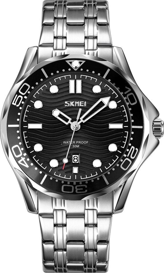 Zegarek Męski Skmei 9276SISIBK + BOX