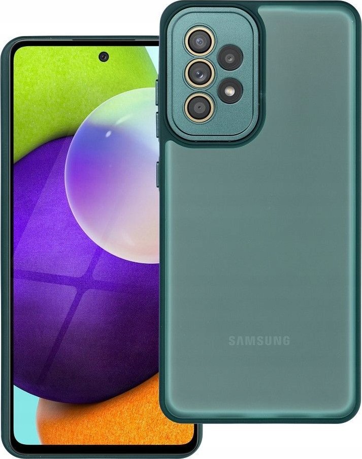 OEM Futerał VARIETE do SAMSUNG A52 5G / A52 LTE ( 4G ) / A52s 5G ciemnozielony