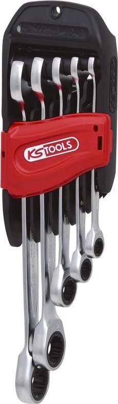 KS Tools KS Tools GEARplus 5-tlg 8-19mm Ratchet Ring Spanner-Set