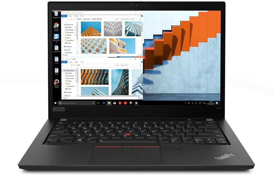 Laptop Lenovo ThinkPad T14 Gen 1 Core i5 10210U (10-gen.) 1,6 GHz / 16 GB / 960 SSD / 14" FullHD dotyk / Win 11 Pro / Klasa A-