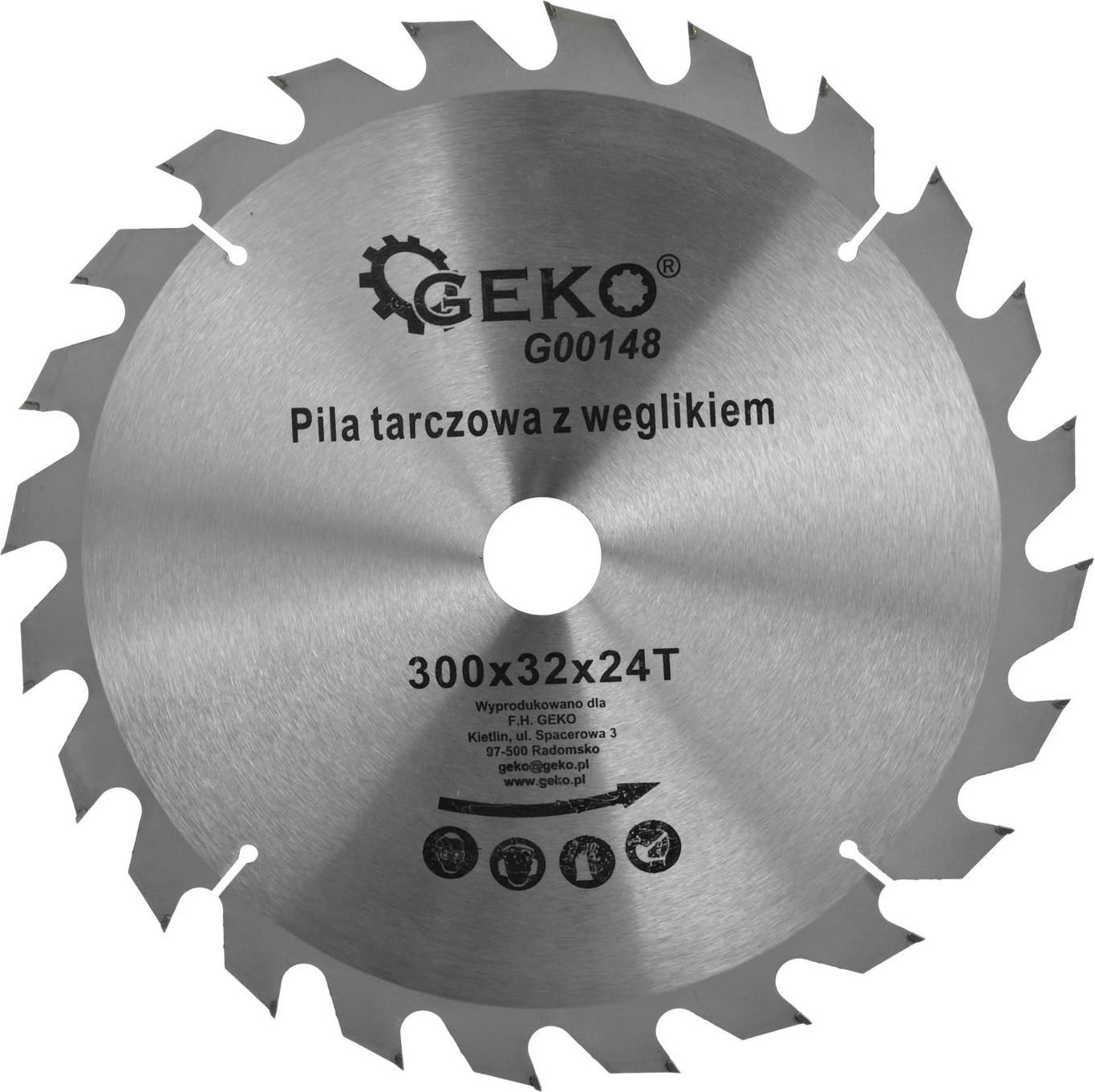 Geko tarcza do drewna 300x32x24T (G00148)