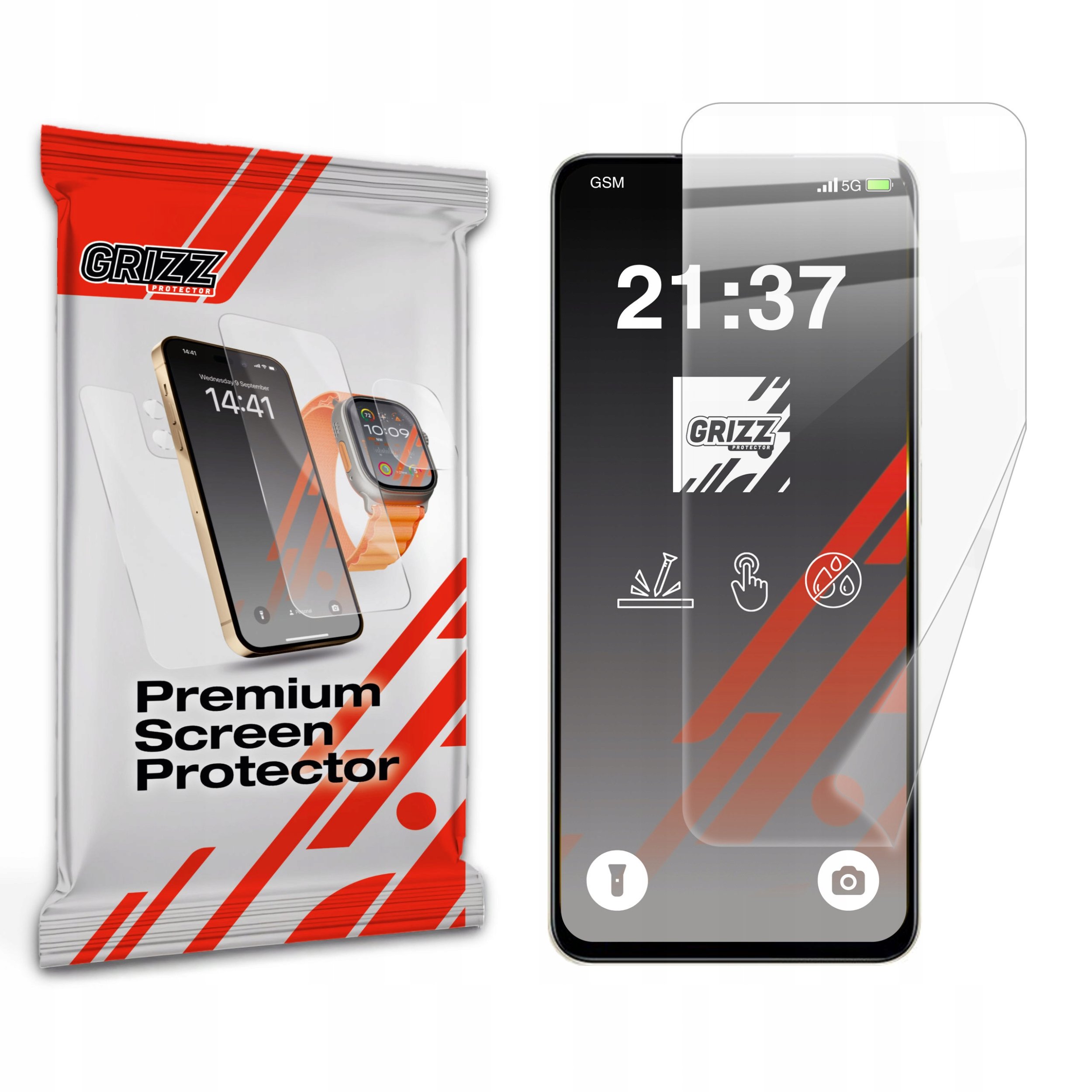 Folia ceramiczna GrizzGlass CeramicFilm do Realme Narzo 80x