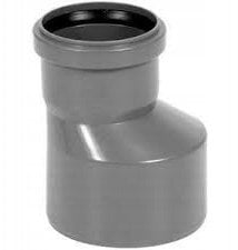 514011 REDUKCJA DŁUGA 110/75 POLIPROPYLEN SZARA // PP-RED-DŁ-100-75