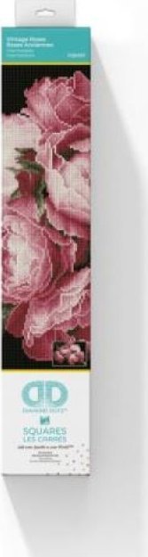 DIAMOND DOTZ Haft diamentowy Diamond Dotz Diamentowa mozaika Vintage Roses 51x39cm DQ9020