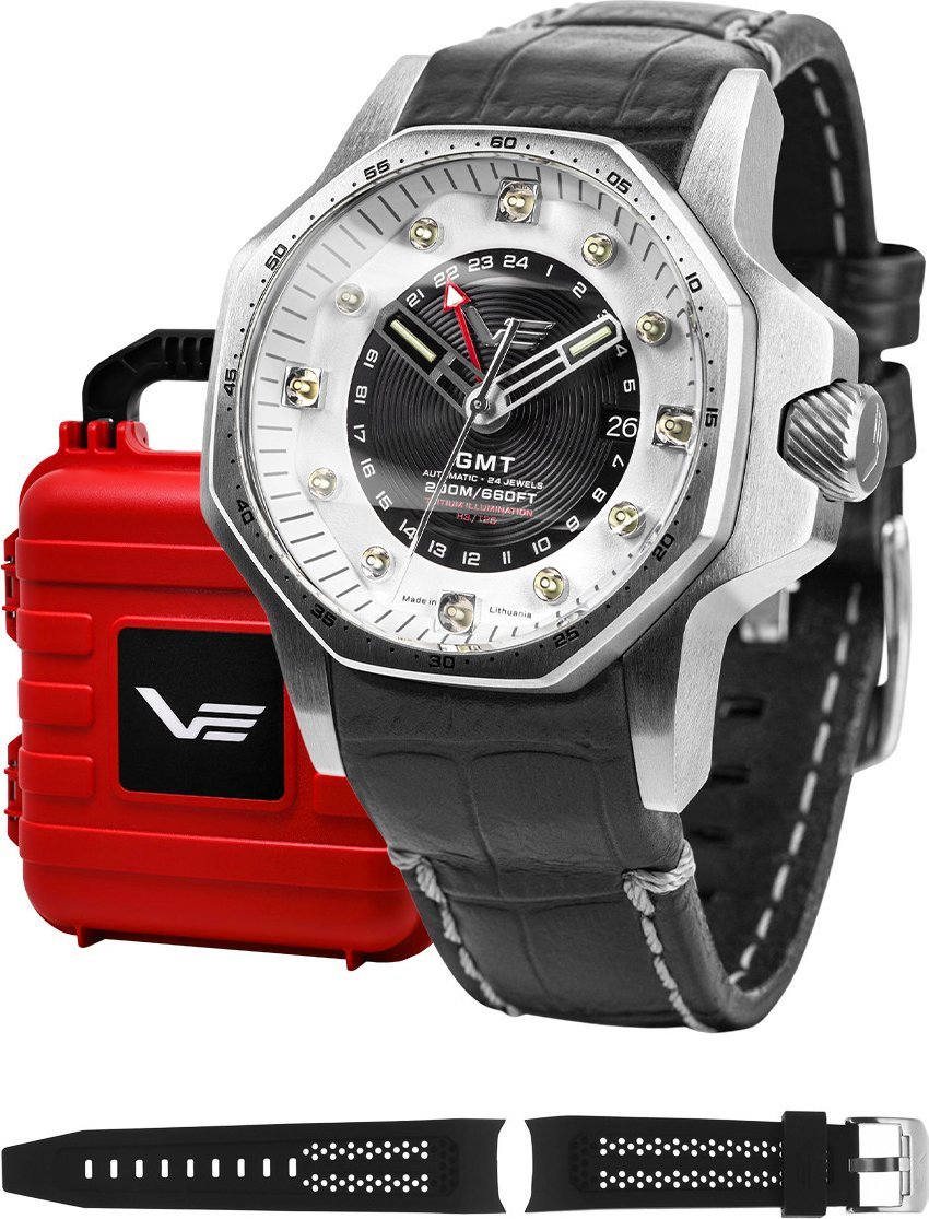 Zegarek Vostok Europe Zegarek męski Vostok Europe NH34-640A702 czarny