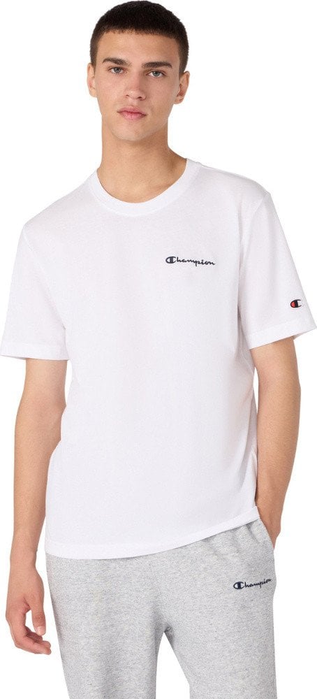 Koszulka męska Champion SS Tee biała 221798 WW001 XL