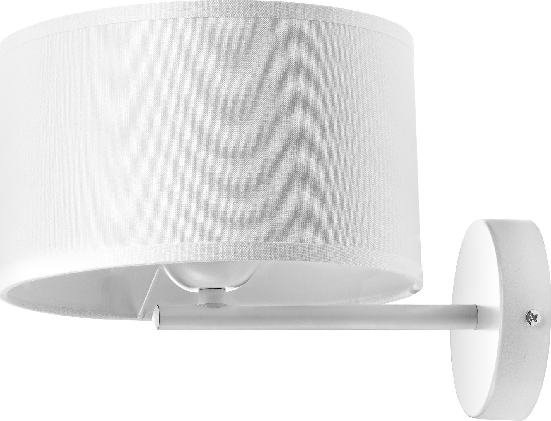 Kinkiet Orno ROLLO kinkiet, moc max. 1x60W, biały