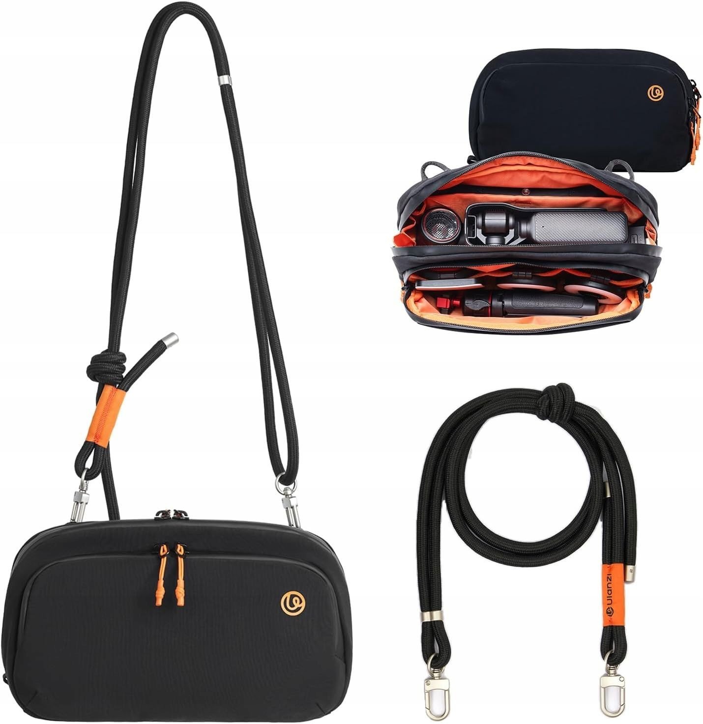 Futerał Etui Saszetka Torba Sling Na Aparat Kamerę Akcesoria Gaming Ulanzi / Yy08 / Sku:b175 / Czarny