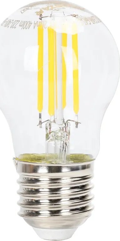 Aigostar Ścemnialna żarówka LED G45 E27 4W 6500K Ścemnialna żarówka LED G45 E27 4W 6500K