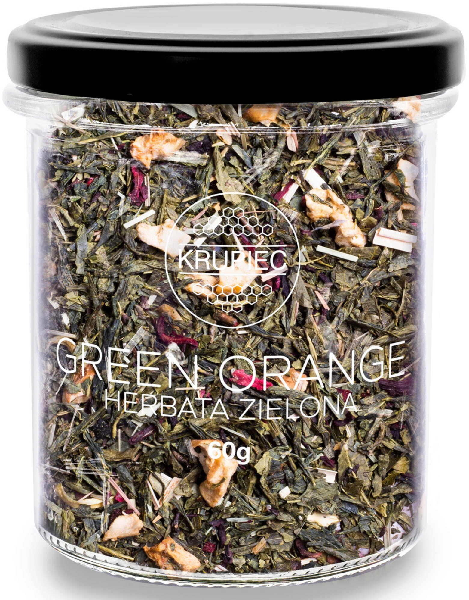 Krupiec Herbata zielona Green Orange 60g
