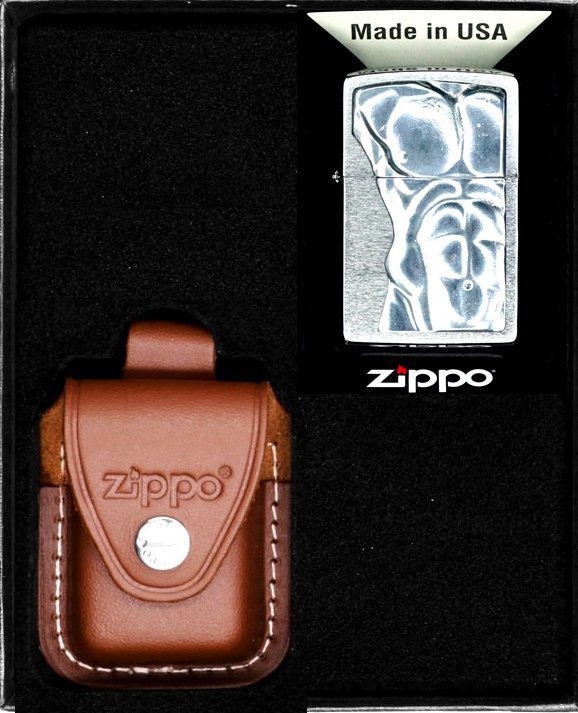Zestaw ZIPPO Zapalniczka MAN TORSO Prezentowy No2