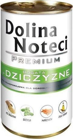 Dolina Noteci Dolina Noteci PREMIUM bogata w dziczyznę 12x400g