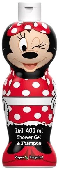 Air-Val Minnie Mouse 2in1 Shower Gel & Shampoo żel pod prysznic i szampon 2w1 400ml