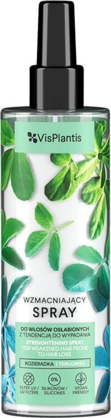Elfa Pharm Vis Plantis Wzmacniający Spray z kozieradką do włosów osłabionych z tendencją do wypadania 200ml