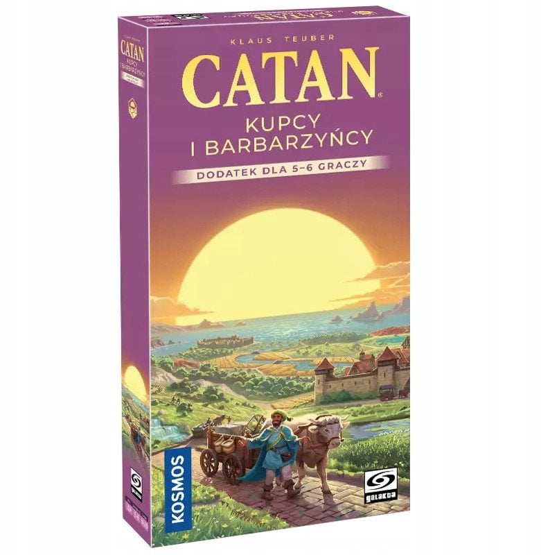 Galakta Dodatek do gry Catan: Kupcy i Barbarzyńcy - Dodatek dla 5-6 graczy (edycja 2025)