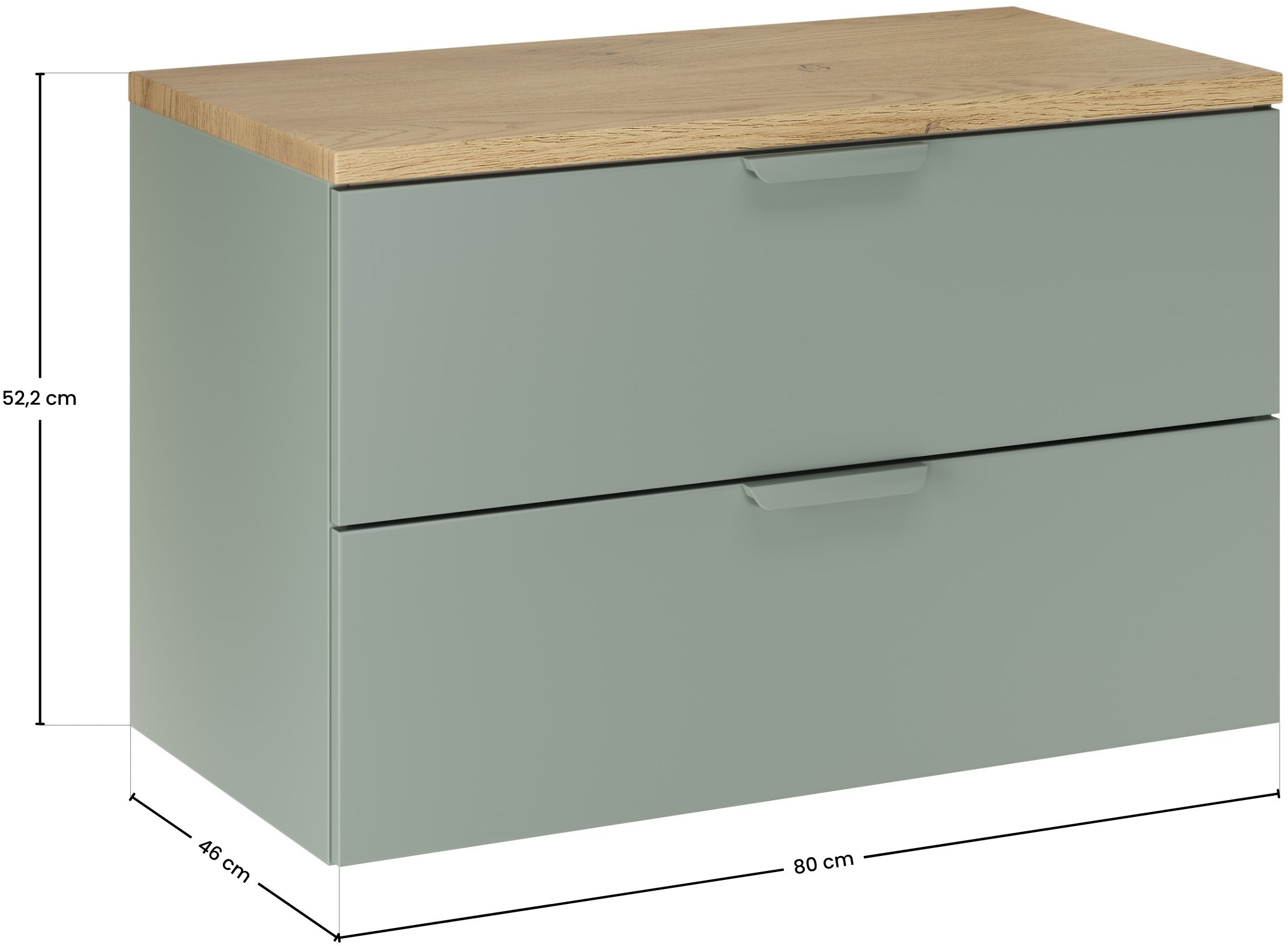 Zestaw meblowy 80cm z blatem