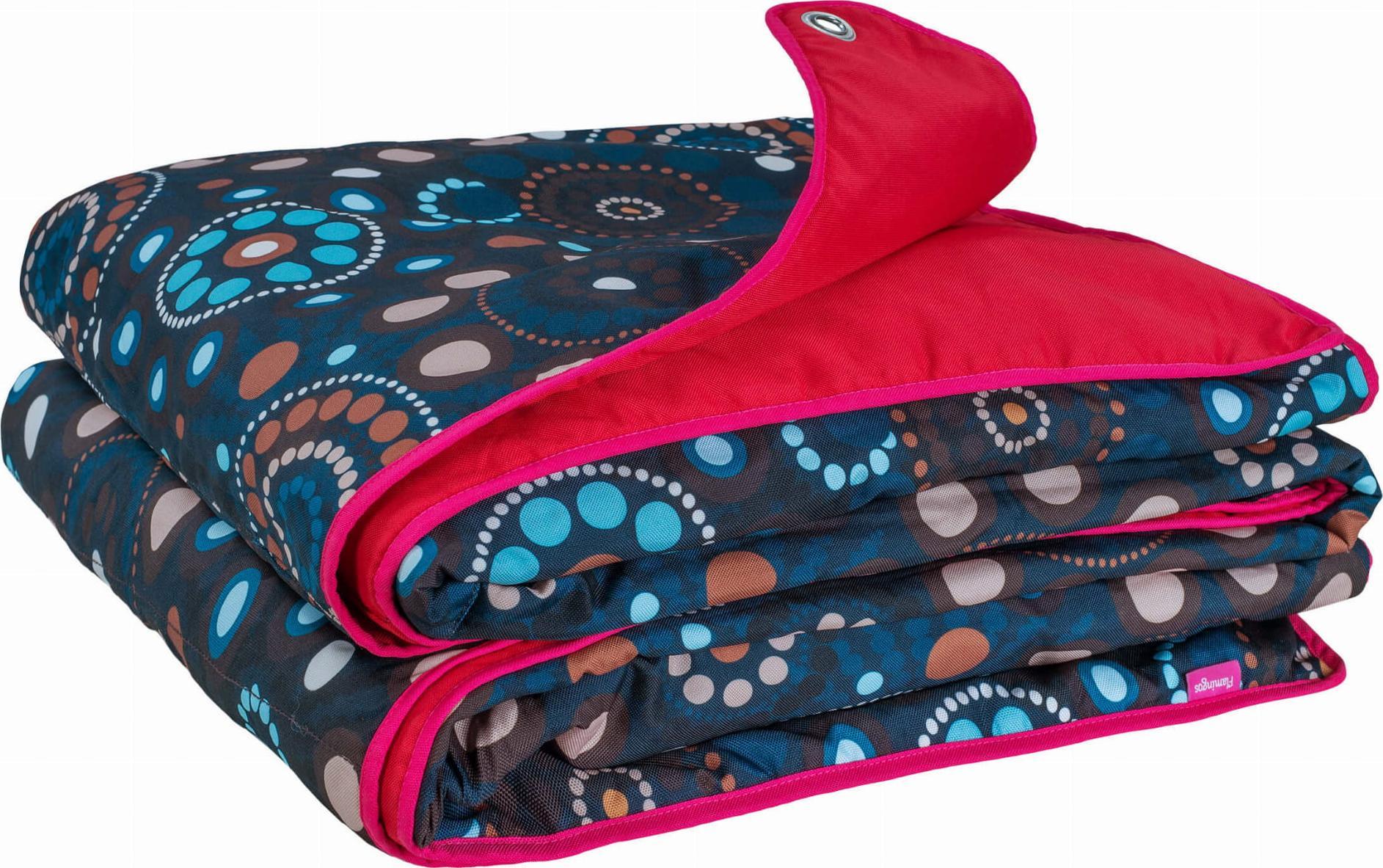 Flamingos Mata piknikowa 200x200 Modern