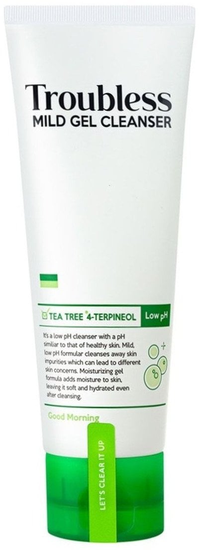 Troubless Mild Gel Cleanser oczyszczający Żel do twarzy 120ml