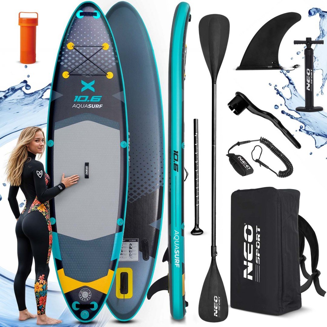 Neo-Sport Deska SUP Aquasurf 320 x 84 x 15 cm Neo-Sport 170207