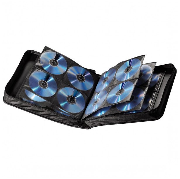 Hama CD Wallet Nylon 160, black (00033834)