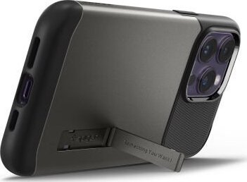 Spigen Spigen Slim Armor, gunmetal - iPhone 14 Pro