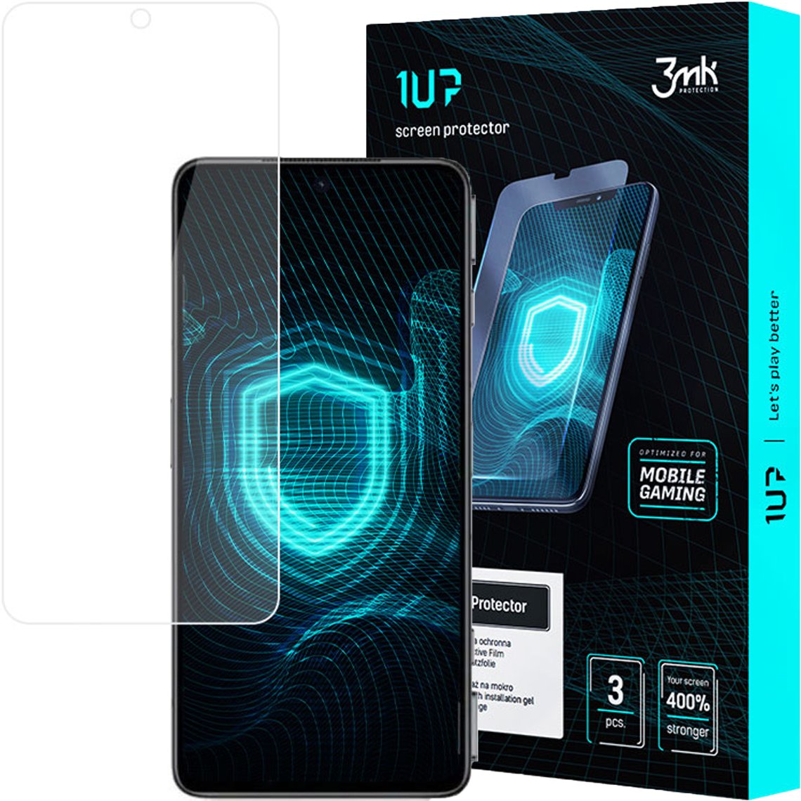 XIAOMI BLACK SHARK 4S/4S PRO - 3MK 1UP