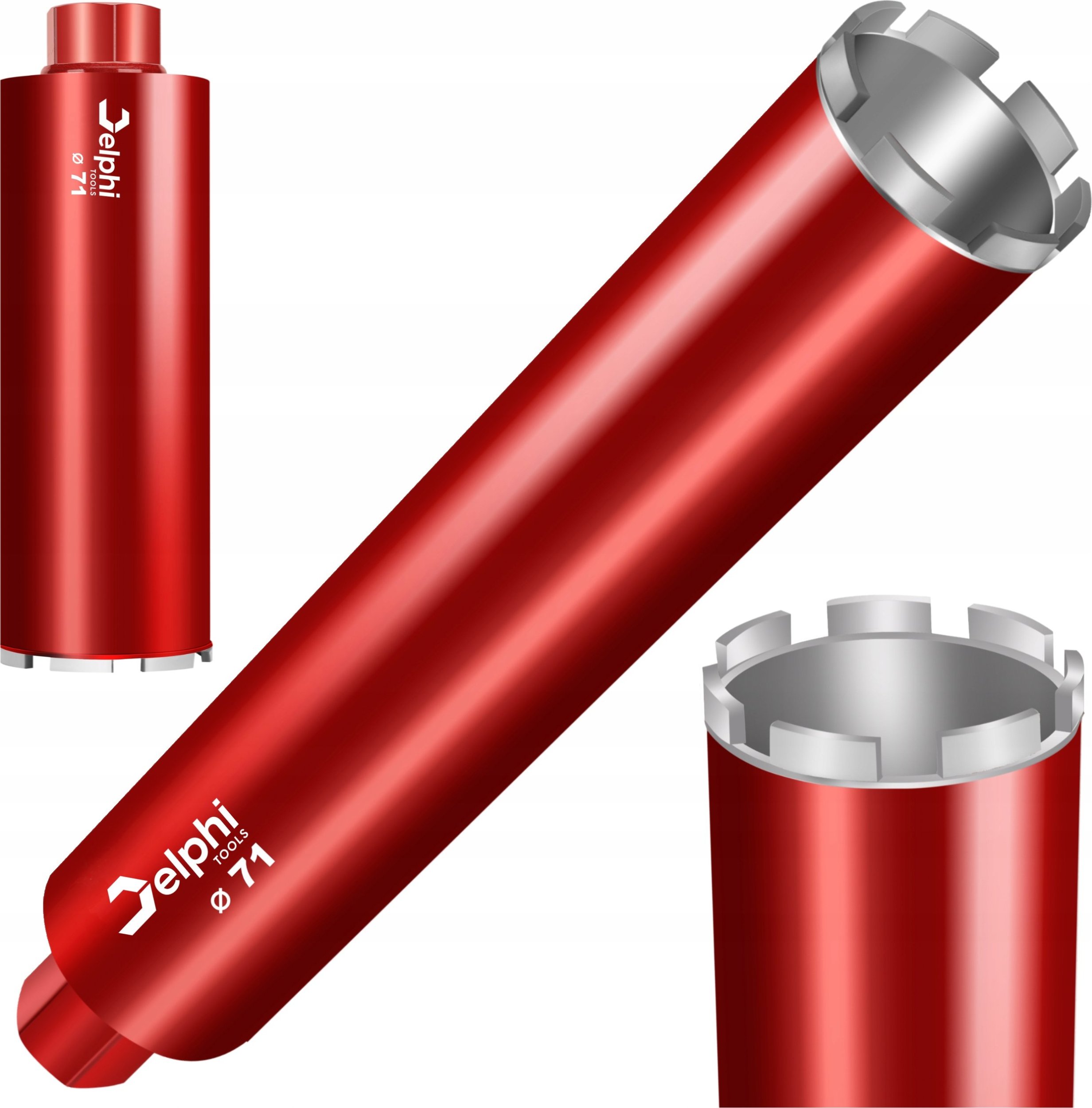 Delphi Tools WIERTŁO KORONOWE DIAMENTOWE DO BETONU 71 x 450mm