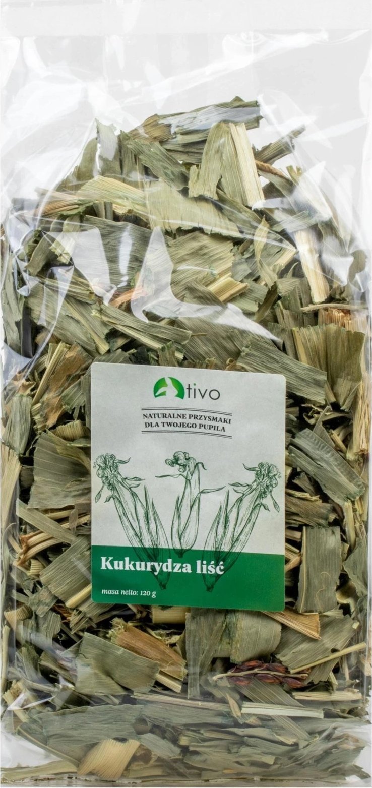 TIVO Przysmak Dla Gryzoni Królików Liść Kukurydzy 120g