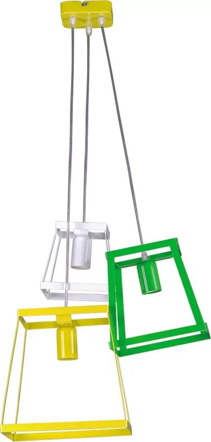 Lumes Potrójna lampa wisząca dla dzieci - S551-Ralfa