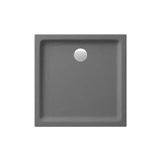 BRODZIK KWADRATOWY TAKO 80X4 SZARY MAT