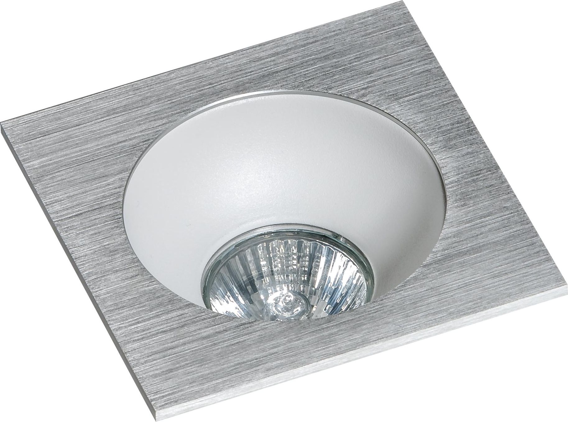 Azzardo Oprawa podtynkowa prostokątna aluminium AZzardo HUGO 1 AZ1733