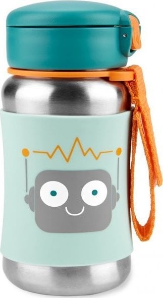 Skip Hop Butelka ze słomką Spark Style SS Robot