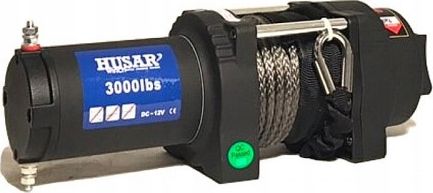 Husar Wyciągarka elektryczna z liną syntetyczną BST S 3000 LBS