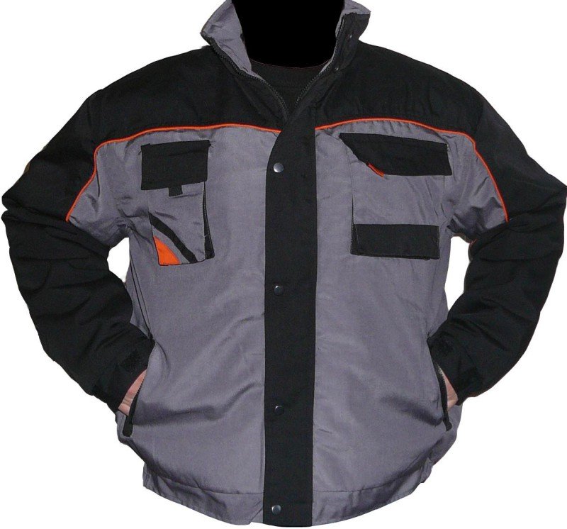 Kurtka ocieplana Professional 56 szaro-czarna