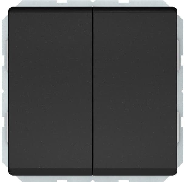 SWITCH P510-020-02V 2GANG BLACK ST